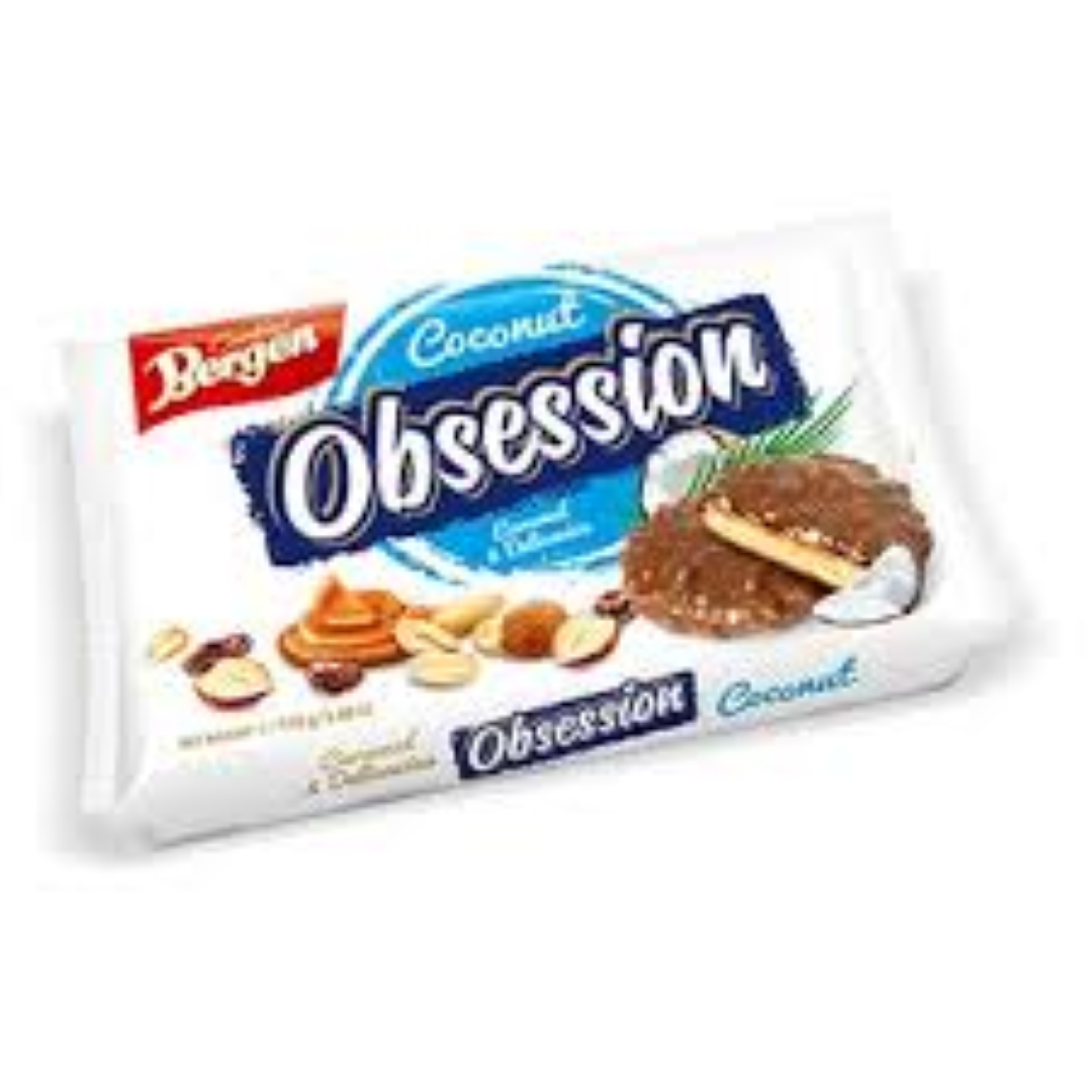 BERGEN OBSESSION CARAMEL WITH COCONUT 140G